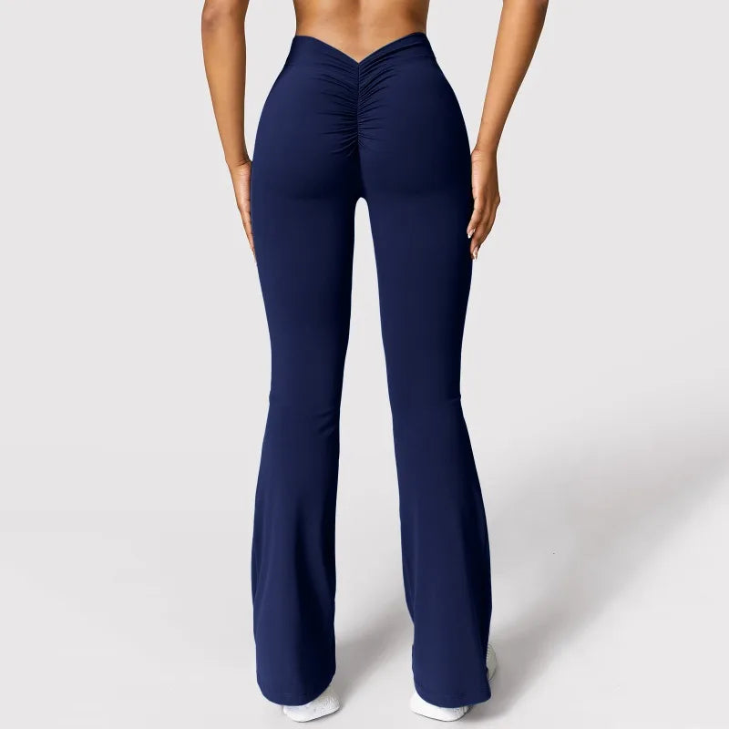 Women V-back Waist Sports Pants