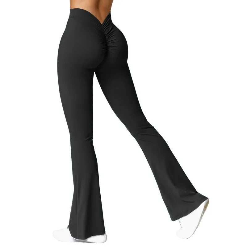 Women V-back Waist Sports Pants