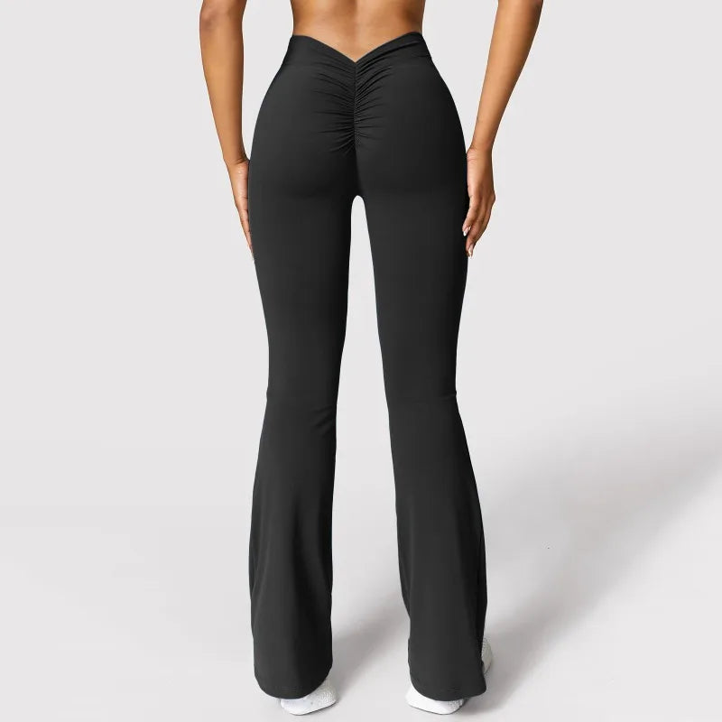 Women V-back Waist Sports Pants