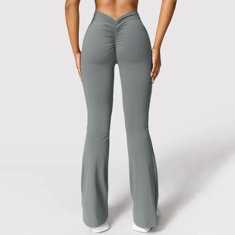 Women V-back Waist Sports Pants